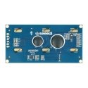 Seeed Studio Grove, 2x16 simbolių LCD ekranas su apšvietimu (balta ant mėlynos spalvos)