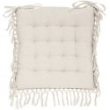 Atmosphera Chair cushion with tassels, 40 x 40 cm Atmosphera Chair cushion with tassels, 40 x 40 cm