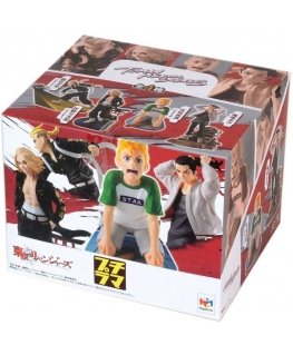 Megahouse Toman Heroic Scenes Tokyo Revengers Series Petitrama pakkaus 4 hahmoa 8cm