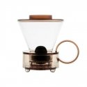 Clever Dripper - Glass 500ml Transparent brown Clever Dripper - Glass 500ml Transparent brown