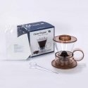 Clever Dripper - Glass 500ml Transparent brown Clever Dripper - Glass 500ml Transparent brown