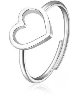 Sagapo Švelniai atidaromas žiedas Heart Click SCK90
