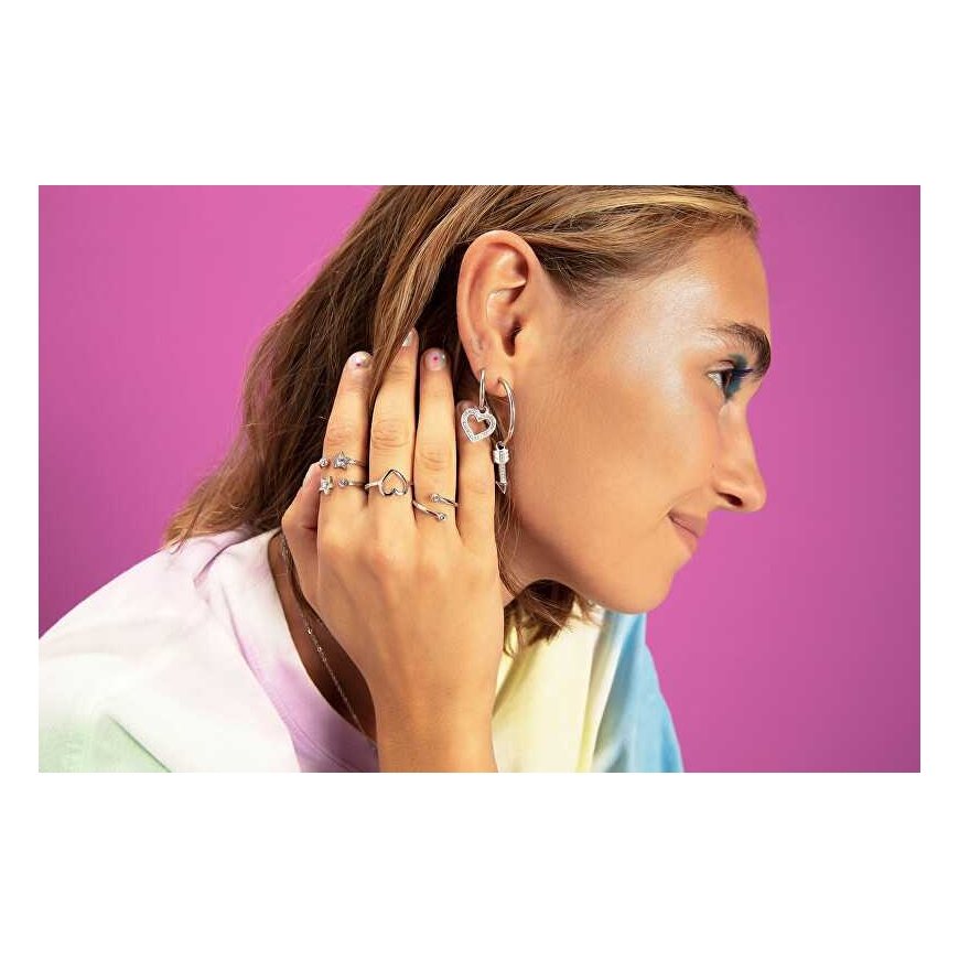 Sagapo Soft Opening Ring Heart Click SCK90 – 2