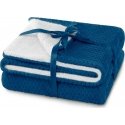 AmeliaHome Blanket SHLEEPY, 220x240 cm, color: blue/white AmeliaHome Blanket SHLEEPY, 220x240 cm, color: blue/white