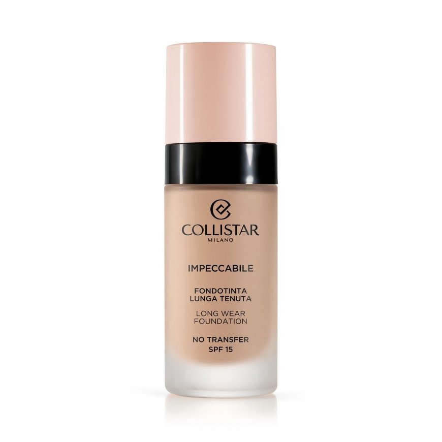 Collistar Impeccabile Fondotinta Lunga Tenuta 30 ml Buteliams Skystis 3R Naturale Rosato