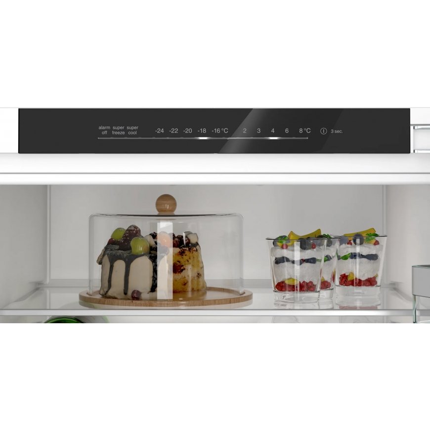 Siemens iQ300 KI96NVFD0 külmik-sügavkülmik Sisseehitatud 290 l D Valge – 3