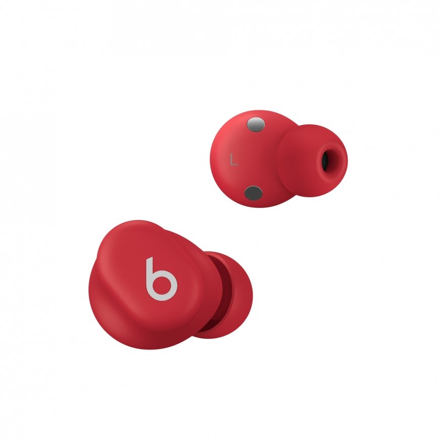 Apple Beats Solo Buds - True Wireless Earbuds - Transparent Red – 3