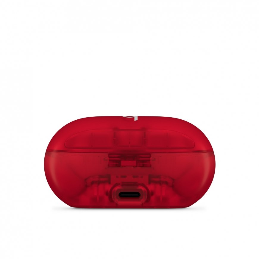 Apple Beats Solo Buds - True Wireless Earbuds - Transparent Red – 4