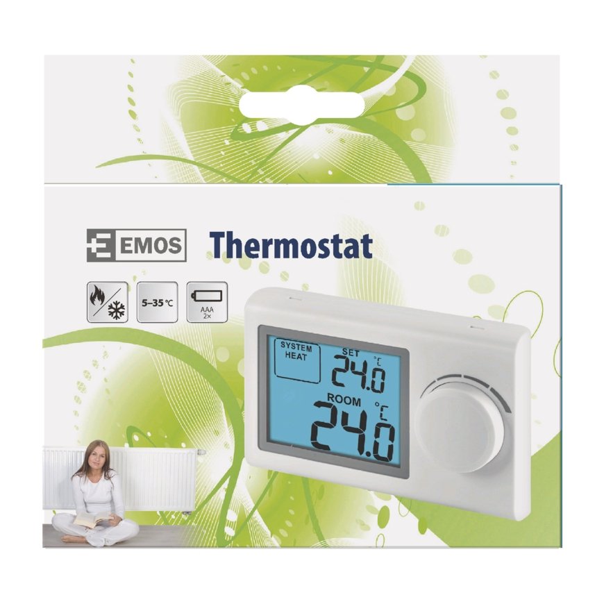 Emos P5604 termostatas Balta – 5