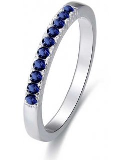 Beneto Silver ring with zircons AGG327