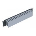 Triton 19" panel 2U with cable trunking Triton 19" panel 2U with cable trunking