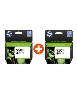 HP CN045AE / 950XL Original Black Ink Cartridge (Pack of 2)