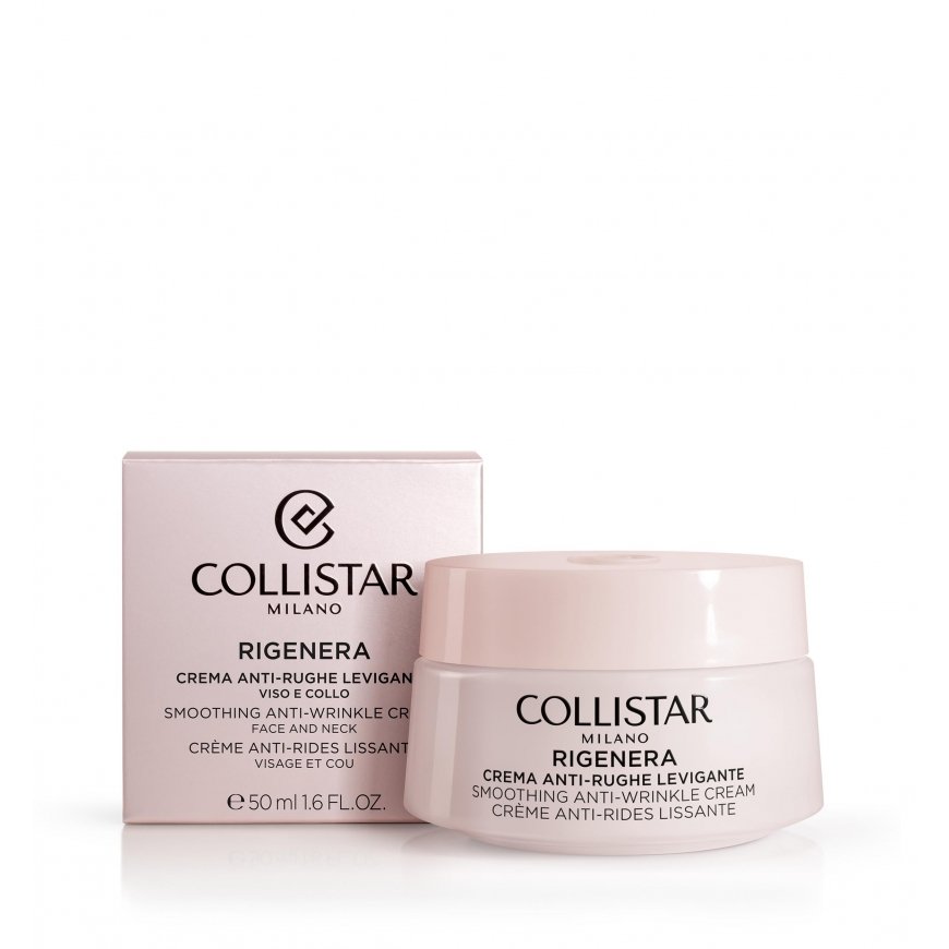 Collistar Rigenera Smoothing Anti-wrinkle Cream Dienas krēms Seja, Kakls 50 ml – 2