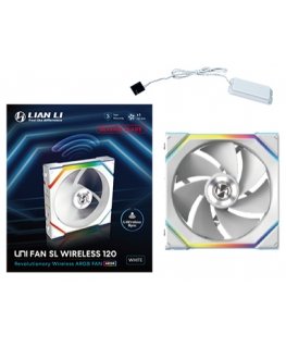 Lian Li UNI FAN SL Wireless 120 Reverse Blade Корпус компьютера Вентилятор 12 cm Белый 1 шт