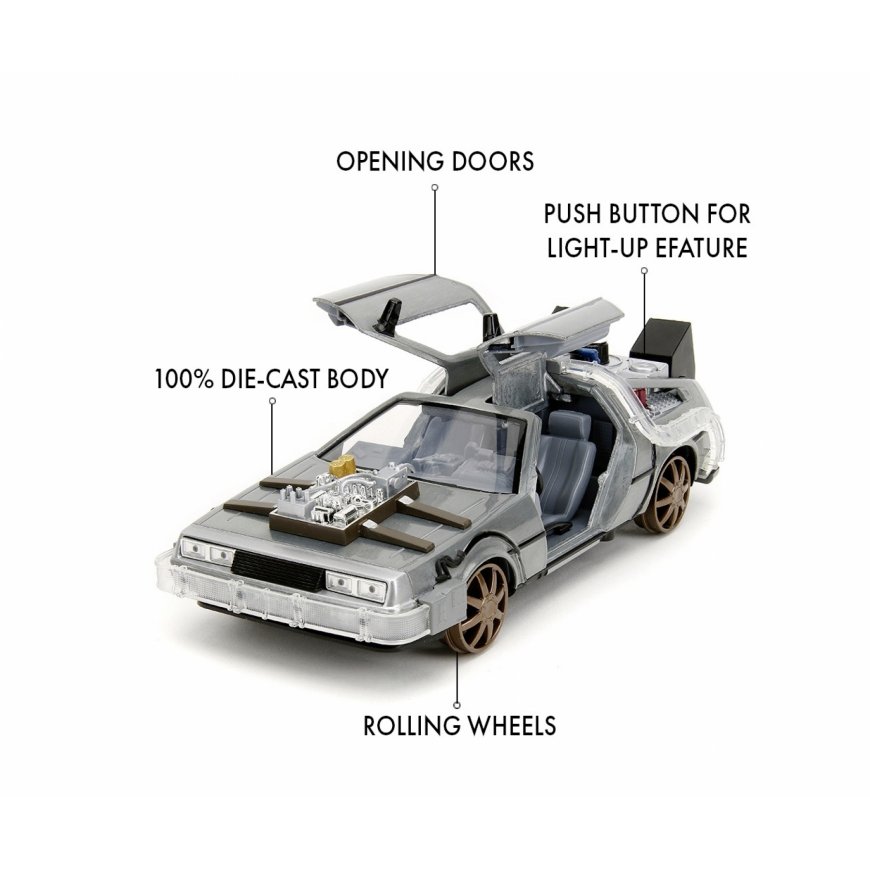 Jada Toys Time Machine (Back to the Future 3) 1:24 – 3
