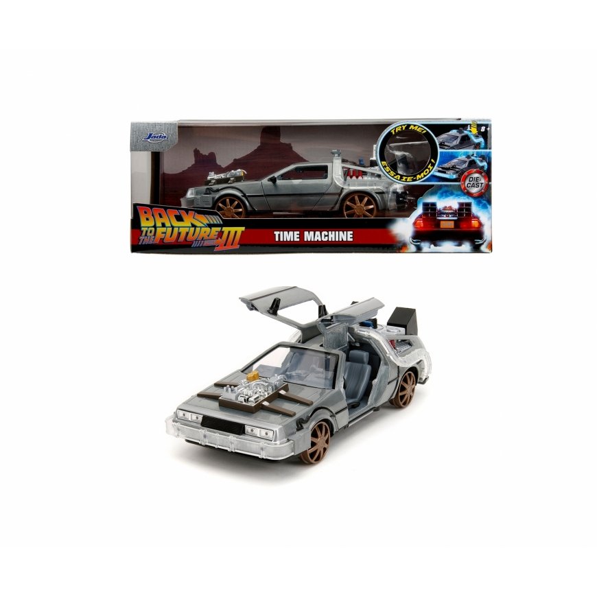 Jada Toys Time Machine (Back to the Future 3) 1:24 – 5