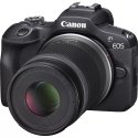 Canon EOS R100 + RF-S 18-45mm F4.5-6.3 IS STM + RF-S 55-200mm F5-7.1 IS STM Kit MILC 24,1 MP CMOS 60 Canon EOS R100 + RF-S 18-45mm F4.5-6.3 IS STM + RF-S 55-200mm F5-7.1 IS STM Kit MILC 24,1 MP CMOS 60