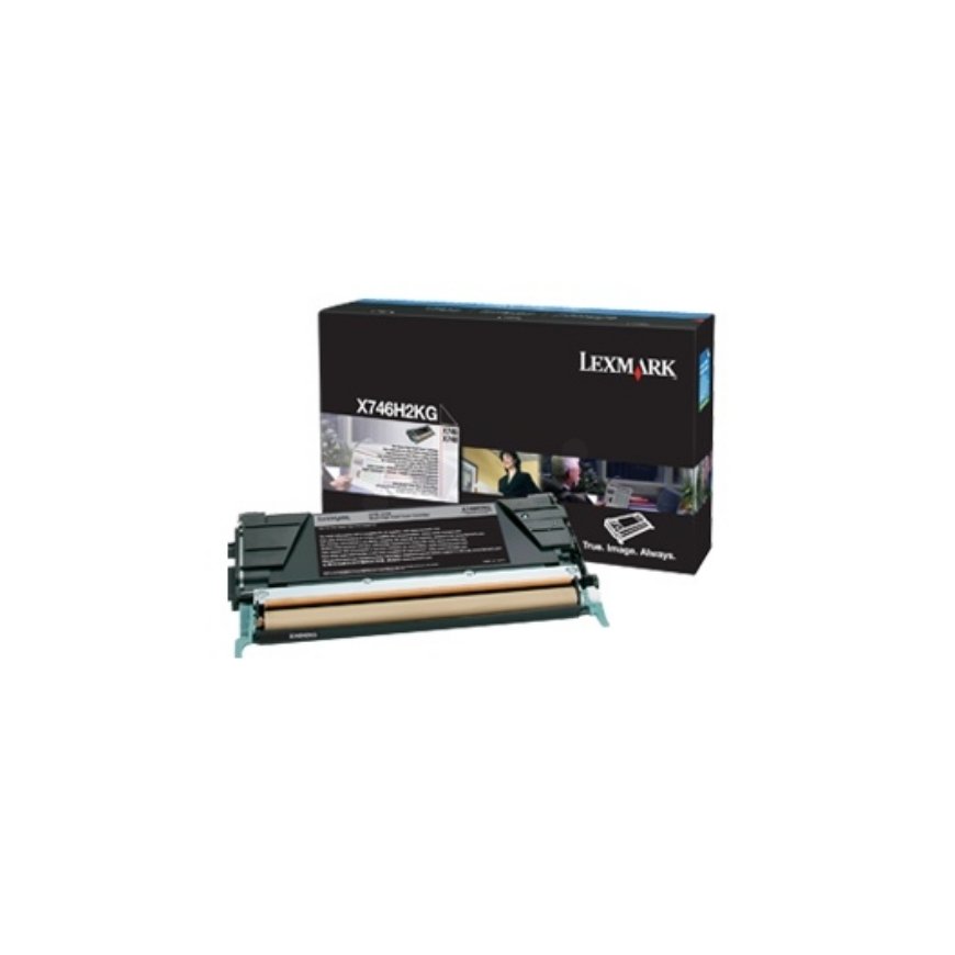 Lexmark X746H3KG tonerio kasetė 1 vnt Originalus Juoda