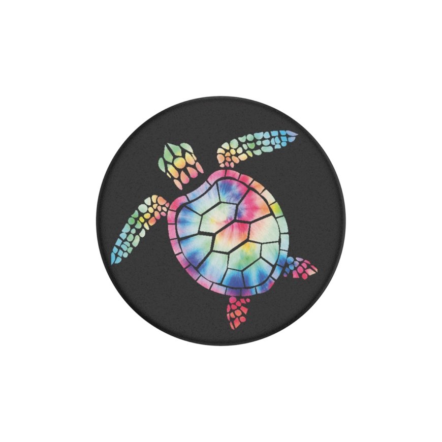 PopSockets PopGrip Pshychedelic Turtle