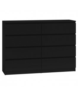 Topeshop M8 140 CZERŃ kumode