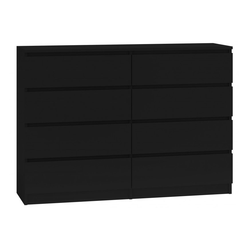 Topeshop M8 140 CZERŃ kumode