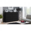 Topeshop M8 140 CZERŃ laatikollinen lipasto