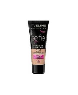 Eveline Selfie Time 2in1 Foundation & Concealer long-lasting mak