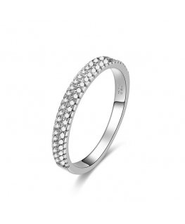 Beneto Silver sormus zirkoneilla AGG337