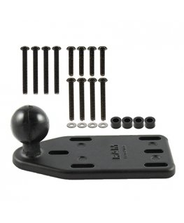 RAM Mounts RAM-B-346U montavimo rinkinys Juoda Aliuminis, Guma