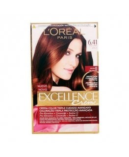 Ilgalaikiai dažai Excellence L'Oreal Make Up Riešutinė