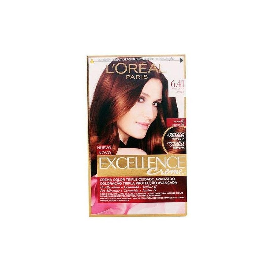 Pitkäkestoinen hiusväri Excellence L'Oreal Make Up Hazelnut