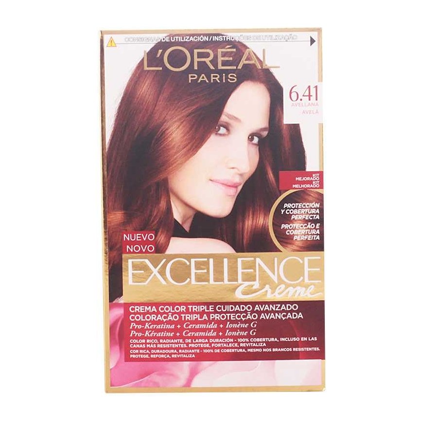 Long-lasting hair dye Excellence L'Oreal Make Up Hazelnut – 2