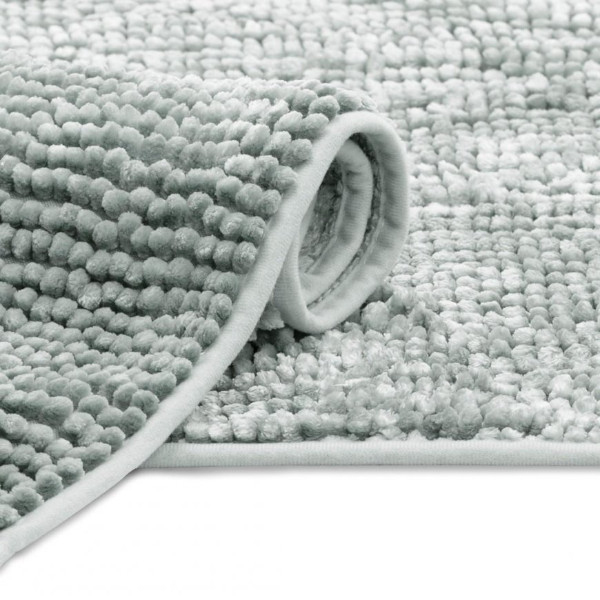 Bath mat AmeliaHome Bati 70x120 cm, color: gray