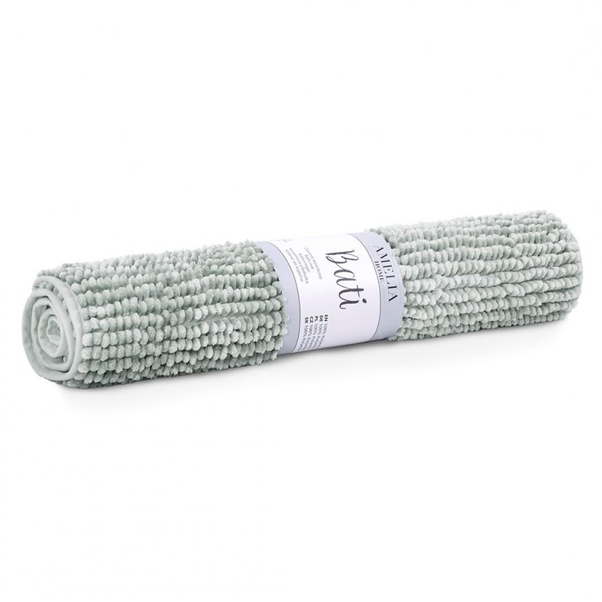 Bath mat AmeliaHome Bati 70x120 cm, color: gray – 3