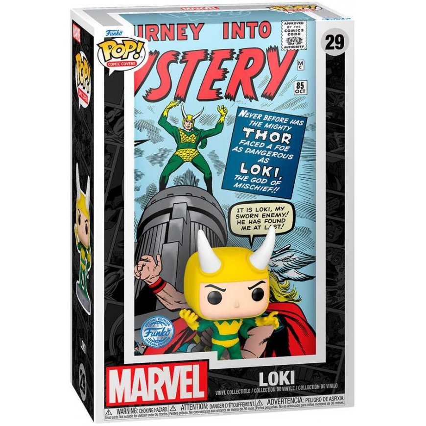 Funko POP figure Comic Cover Marvel Loki Exclusive