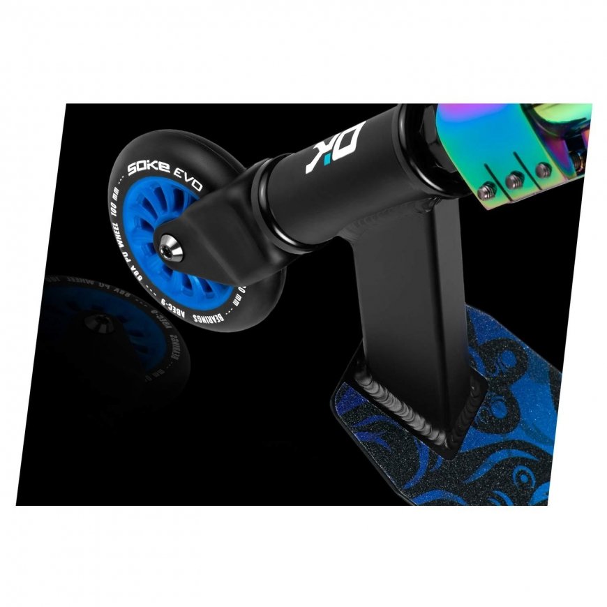 SOKE EVO Street Black Rainbow Stunt Scooter – 2