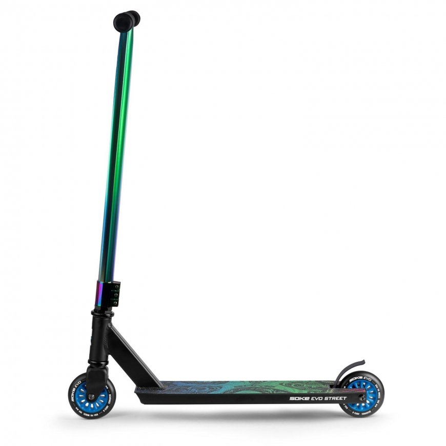 SOKE EVO Street Black Rainbow Stunt Scooter – 5