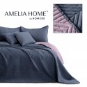 AmeliaHome Blanket graphite solid material type - textile microfiber 260x280 AmeliaHome Blanket graphite solid material type - textile microfiber 260x280