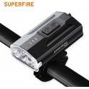 Superfire Bicycle Flashlight BL22, 450lm, 3W, USB rechargeable, 1800mAh, IP54 Superfire Bicycle Flashlight BL22, 450lm, 3W, USB rechargeable, 1800mAh, IP54