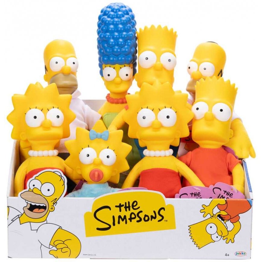 Jakks Pacific The Simpsons assorted plush toy 30cm