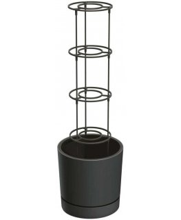 Prosperplast HOME GROWER FLOWER POT - ANTHRACITE 35L