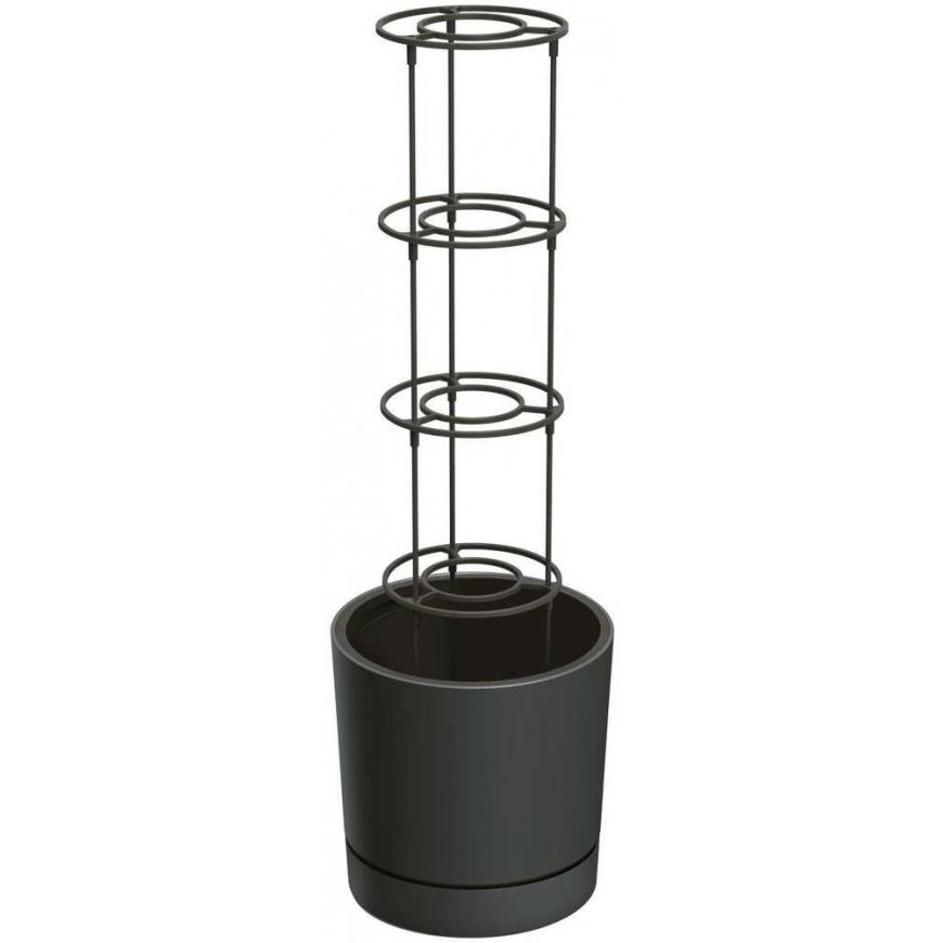 Prosperplast HOME GROWER FLOWER POT - ANTHRACITE 35L