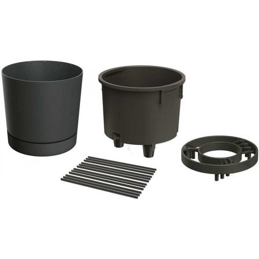 Prosperplast HOME GROWER FLOWER POT - ANTHRACITE 35L – 2