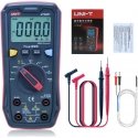 Skaitmeninis multimetras DC/AC1000V DC/AC 10A 100MΩ 10mF 10MHz -40-1000C Bluetooth, UNI-T