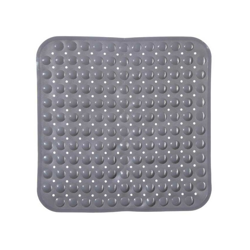 5five Simply Smart Liukumaton suihkuallasmatto, 54x54 cm, harmaa – 3