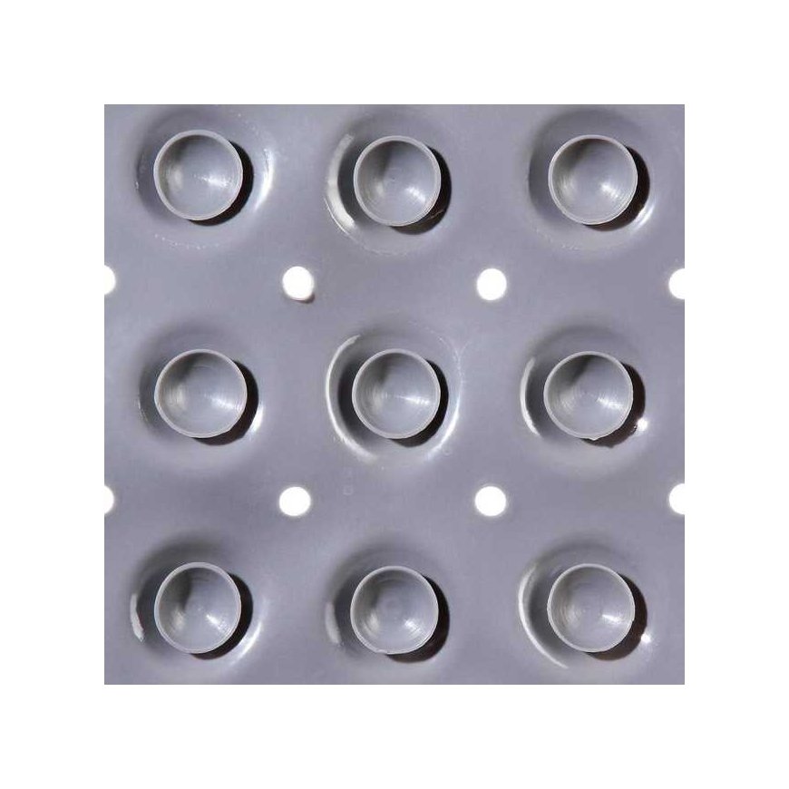 5five Simply Smart Non-slip shower tray mat, 54x54 cm, grey – 4