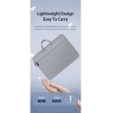 DUX DUCIS bag LBTC for laptop 14-15.4" Horizontal Handbag light gray DUX DUCIS bag LBTC for laptop 14-15.4" Horizontal Handbag light gray