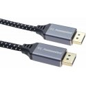 PremiumCord DisplayPort 1.4 Connector Cable 8K resolution, metal and gold-plated connectors, 5m