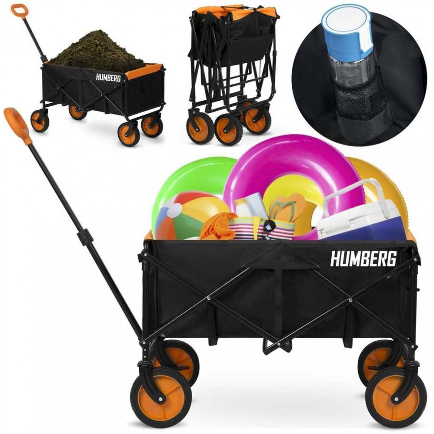 Transport trolley, foldable, 100l Humberg HM-513