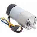 DC motor 37Dx73L with 100:1 gear 12V 100RPM + encoder CPR 64, Pololu 4755